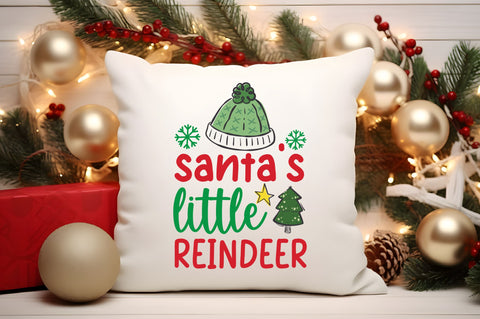 Santas little reindeer SVG Design SVG Regulrcrative 