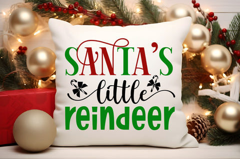 Santas little reindeer SVG Design SVG Regulrcrative 