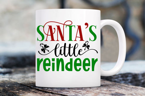 Santas little reindeer SVG Design SVG Regulrcrative 