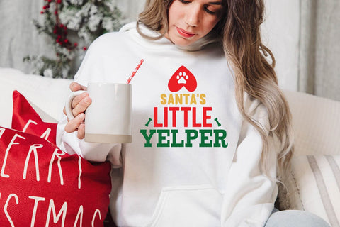 Santas Little Yelper SVG Angelina750 