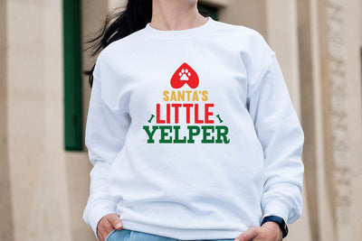 Santas Little Yelper SVG Angelina750 