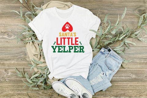 Santas Little Yelper SVG Angelina750 