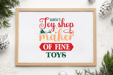 Santas toy shop maker of fine toys SVG Angelina750 