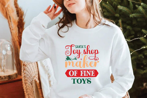 Santas toy shop maker of fine toys SVG Angelina750 