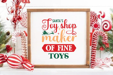 Santas toy shop maker of fine toys SVG Angelina750 