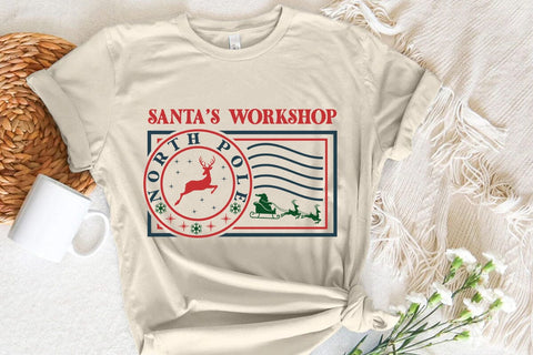 Santas Workshop North Pole SVG Angelina750 