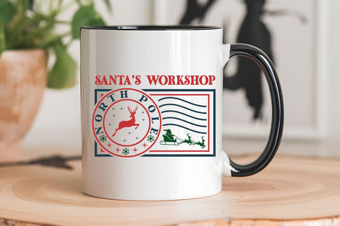 Santas Workshop North Pole SVG Angelina750 