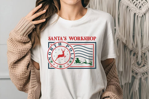 Santas Workshop North Pole SVG Angelina750 