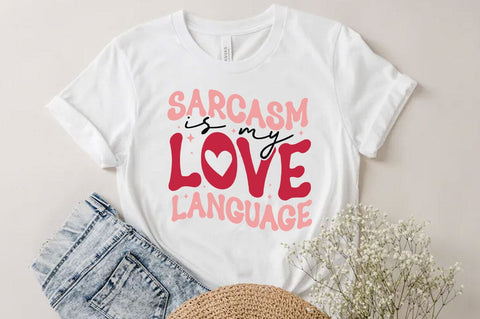 Sarcasam is my love language, Funny quotes svg, Sarcastic Svg Design, Sarcastic Sayings Svg Design, Sarcastic Quotes Svg, Funny Sublimation Design, Funny Sarcasm Mega Bundle SVG FiveStarCrafting 