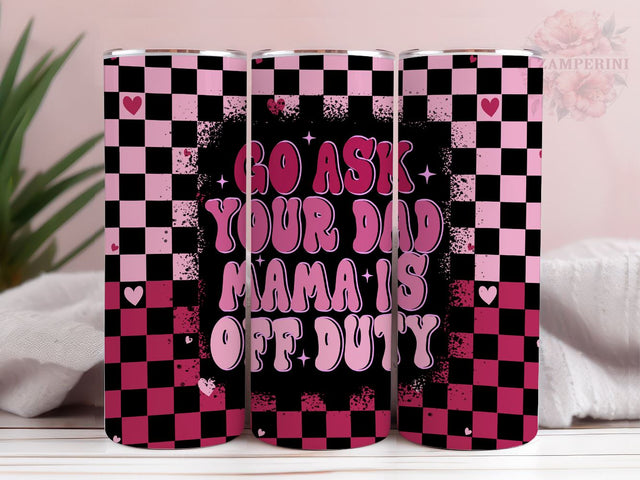 Sarcasm 20oz Tumbler Wrap PNG, Retro Mama Tumbler Png, Straight & Tapered Tumbler Wrap, Instant Digital Download Sublimation Li Zamperini 