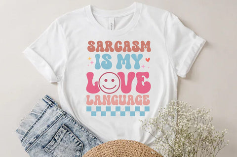 Sarcasm is my love language Svg, Funny Quote T-shirt SVG FiveStarCrafting 