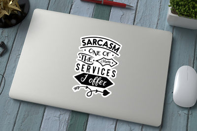Sarcasm One Of The Many Services I Offer SVG Angelina750 