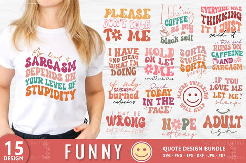 Sarcasm Svg Bundle, Funny quotes bundle svg, Sarcastic Svg Bundle, Sarcastic Sayings Svg Bundle, Sarcastic Quotes Svg SVG FiveStarCrafting 