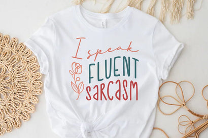 Sarcasm Svg Design, Funny Quote T-shirt SVG FiveStarCrafting 