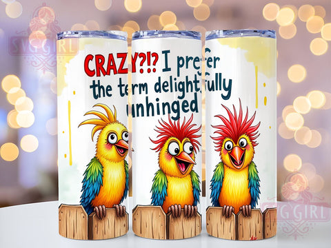 Sarcastic 20oz Tumbler Wrap Sublimation Design, Straight Tapered Tumbler Wrap, Birds Funny Tumbler Png, Instant Digital Download Sublimation SvggirlplusArt 