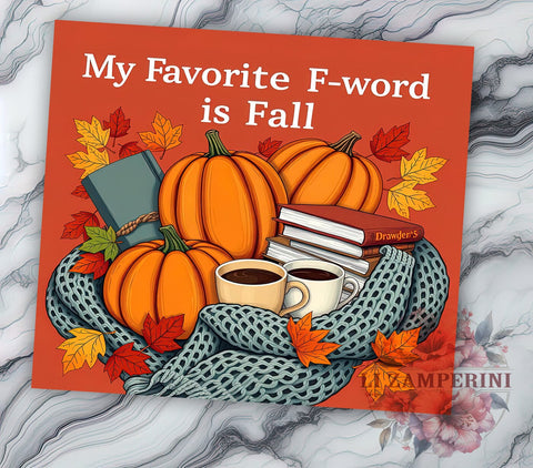 Sarcastic Books 20 oz Skinny Tumbler Sublimation Design, Straight & Tapered Tumbler Png, Funny Fall Tumbler Png, Digital Download PNG Sublimation Li Zamperini 