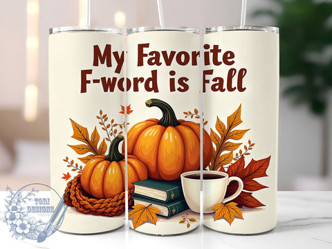 Sarcastic Books 20oz Skinny Tumbler PNG, Cute Fall Tumbler Sublimation Wrap, Straight & Tapered Tumbler Wrap, Instant Digital Download Sublimation ToriDesigns 