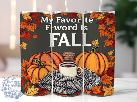 Sarcastic Books 20oz Skinny Tumbler PNG, Cute Fall Tumbler Sublimation Wrap, Straight & Tapered Tumbler Wrap, Instant Digital Download Sublimation ToriDesigns 