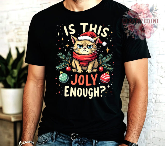 Sarcastic Cat, Christmas PNG, Funny Cat, Sublimation Art, Holiday Humor, Cat Lover Gift, Christmas Decor, Whimsical Design Sublimation Li Zamperini 