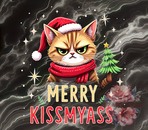 Sarcastic Cat, Christmas PNG, Funny Cat, Sublimation Art, Holiday Humor, Cat Lover Gift, Christmas Decor, Whimsical Design Sublimation Li Zamperini 