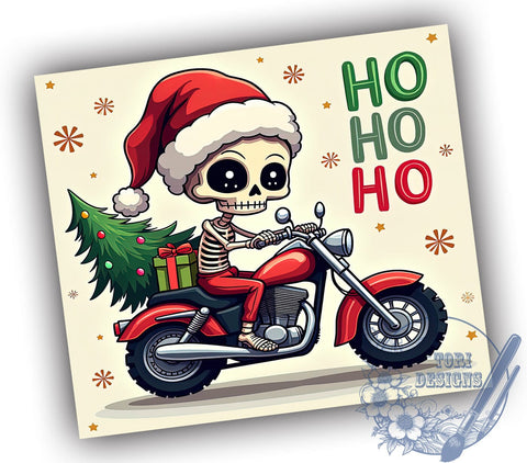 Sarcastic Christmas, Skeleton Tumbler, 20oz Tumbler, Holiday Humor, PNG File, Christmas Sublimation, Funny Drinkware, DIY Christmas Tumbler Sublimation ToriDesigns 