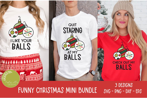 Sarcastic Christmas SVG Mini Bundle, Funny Christmas SVG Mini Bundle SVG Linden Valley Designs 