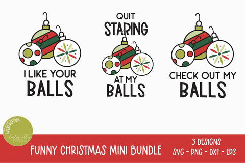 Sarcastic Christmas SVG Mini Bundle, Funny Christmas SVG Mini Bundle SVG Linden Valley Designs 