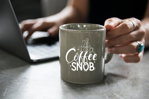 Sarcastic Coffee Snob Saying SVG Cut File SVG CraftLabSVG 