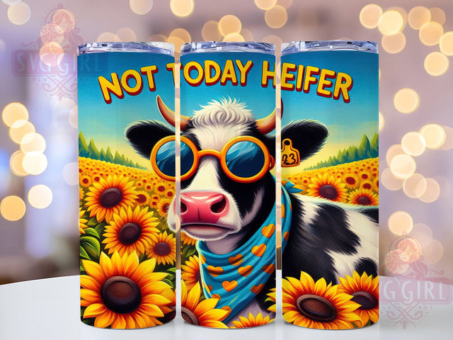 Sarcastic Cow Tumbler, Cow Sublimation Design, Funny Cow PNG, Dairy Cow Tumbler, Heifer Wrap PNG, 20oz Tumbler Design, Farmhouse Decor, Cow Lover Gift Sublimation SvggirlplusArt 