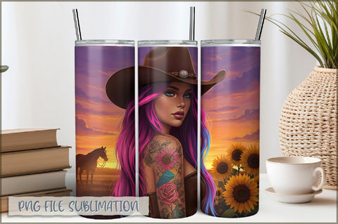 Sarcastic Girl 20 Oz Tumbler Wrap PNG Sublimation Shetara Begum 