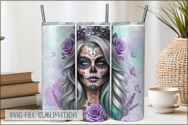 Sarcastic Girl 20 Oz Tumbler Wrap PNG Sublimation Shetara Begum 