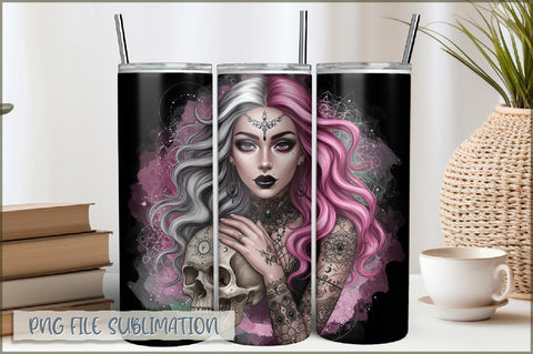 Sarcastic Girl 20 Oz Tumbler Wrap PNG Sublimation Shetara Begum 