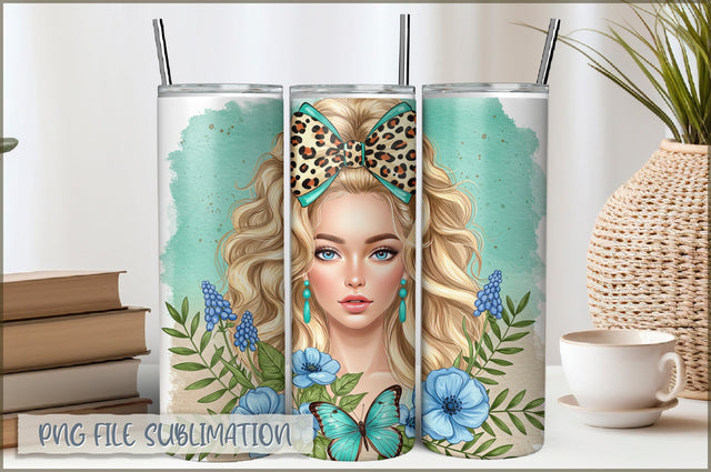 Sarcastic Girl 20 Oz Tumbler Wrap PNG Sublimation Shetara Begum 