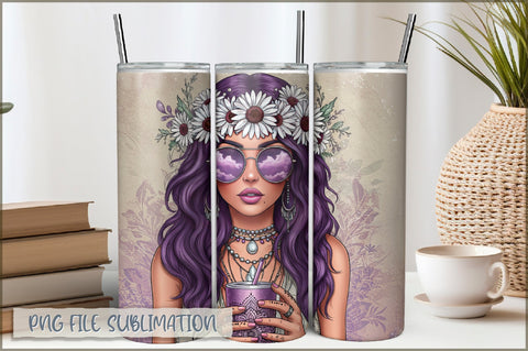 Sarcastic Girl 20 Oz Tumbler Wrap PNG Sublimation Shetara Begum 