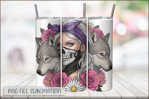 Sarcastic Girl 20 Oz Tumbler Wrap PNG Sublimation Shetara Begum 