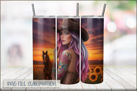 Sarcastic Girl 20 Oz Tumbler Wrap PNG Sublimation Shetara Begum 
