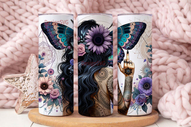 Sarcastic Girl Tumbler Wrap, Sarcastic Sublimation Design, Digital Download PNG Sublimation DesignSVG 