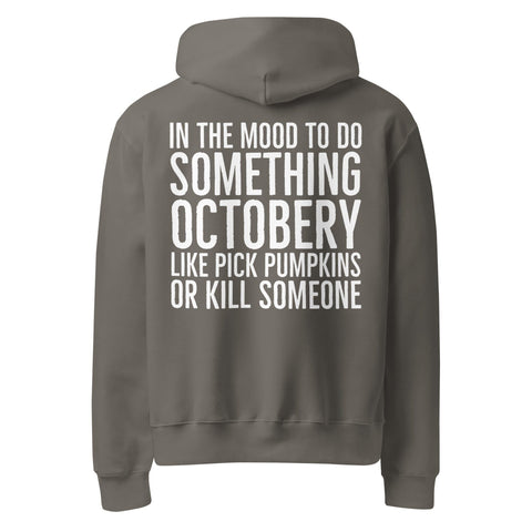 Sarcastic Halloween Hoodie | Oversized and Comfy Physical So Fontsy Asphalt S 