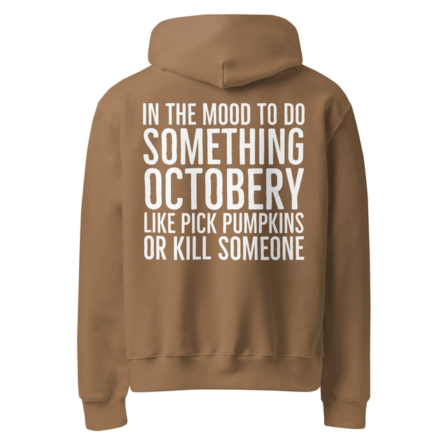Sarcastic Halloween Hoodie | Oversized and Comfy Physical So Fontsy Vintage Brown S 