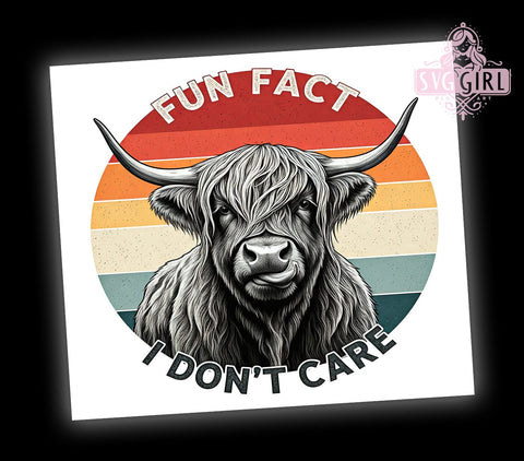 Sarcastic Highland Cow Funny Farmhouse Tumbler, Highland Cow Tumbler, Sarcastic Tumbler Wrap, Funny Cow Gift, 20oz Sublimation, Cute Cow Design, Gift for Cow Lovers, Farmhouse Tumbler Sublimation SvggirlplusArt 