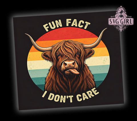 Sarcastic Highland Cow Funny Farmhouse Tumbler, Highland Cow Tumbler, Sarcastic Tumbler Wrap, Funny Cow Gift, 20oz Sublimation, Cute Cow Design, Gift for Cow Lovers, Farmhouse Tumbler Sublimation SvggirlplusArt 