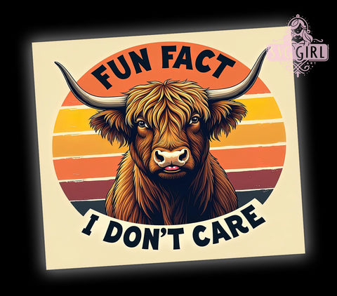 Sarcastic Highland Cow Funny Farmhouse Tumbler, Highland Cow Tumbler, Sarcastic Tumbler Wrap, Funny Cow Gift, 20oz Sublimation, Cute Cow Design, Gift for Cow Lovers, Farmhouse Tumbler Sublimation SvggirlplusArt 