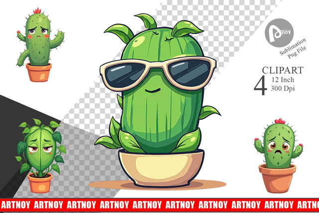 Sarcastic Houseplants Clipart Sublimation artnoy 