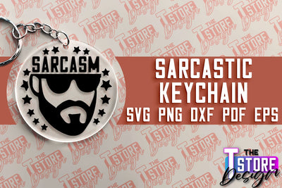 Sarcastic Keychain | Sassy Design | Introvert Quotes | Sarcastic SVG Quotes SVG The T Store Design 