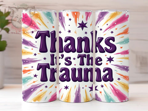 Sarcastic Mental Health 20oz Tumbler, Sarcastic Drinkware, 20oz Sublimation, Humor Gift, Mental Health Awareness, Custom Tumblers, Unique Quotes Sublimation Lara' s Designs 