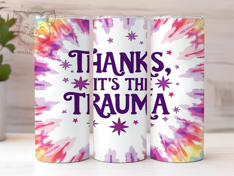 Sarcastic Mental Health 20oz Tumbler, Sarcastic Drinkware, 20oz Sublimation, Humor Gift, Mental Health Awareness, Custom Tumblers, Unique Quotes Sublimation Lara' s Designs 