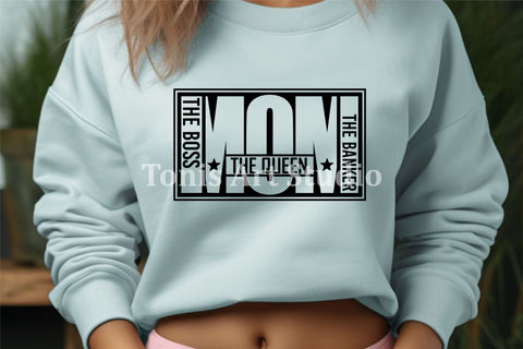 Sarcastic Mom SVG Bundle, 7 Funny Mom Life Quotes for Cricut SVG TonisArtStudio 