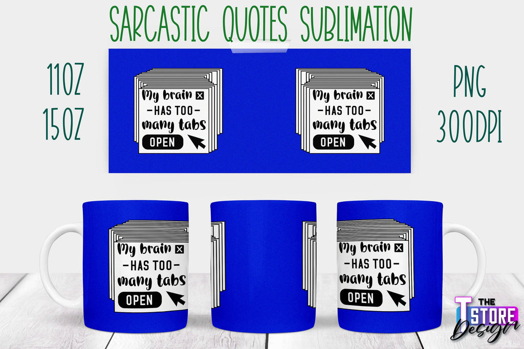 Sarcastic Mug | Sarcastic Quotes Sublimation | 11 oz 15 oz | Sassy ...