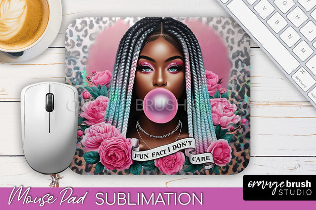 Sarcastic Quote Mouse Pad PNG - Sassy Girl Sublimation Sublimation OrangeBrushStudio 