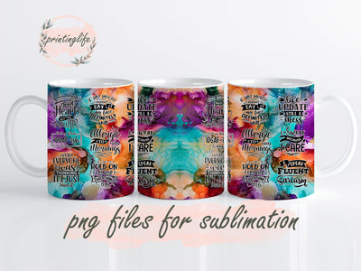 Sarcastic Quote Mug Wrap Design, Instant Digital Design Download Mug Wrap Design, Mug Design PNG Sublimation PrintingLife 